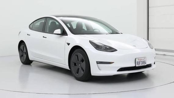 TESLA MODEL 3 2021 5YJ3E1EB0MF869719 image